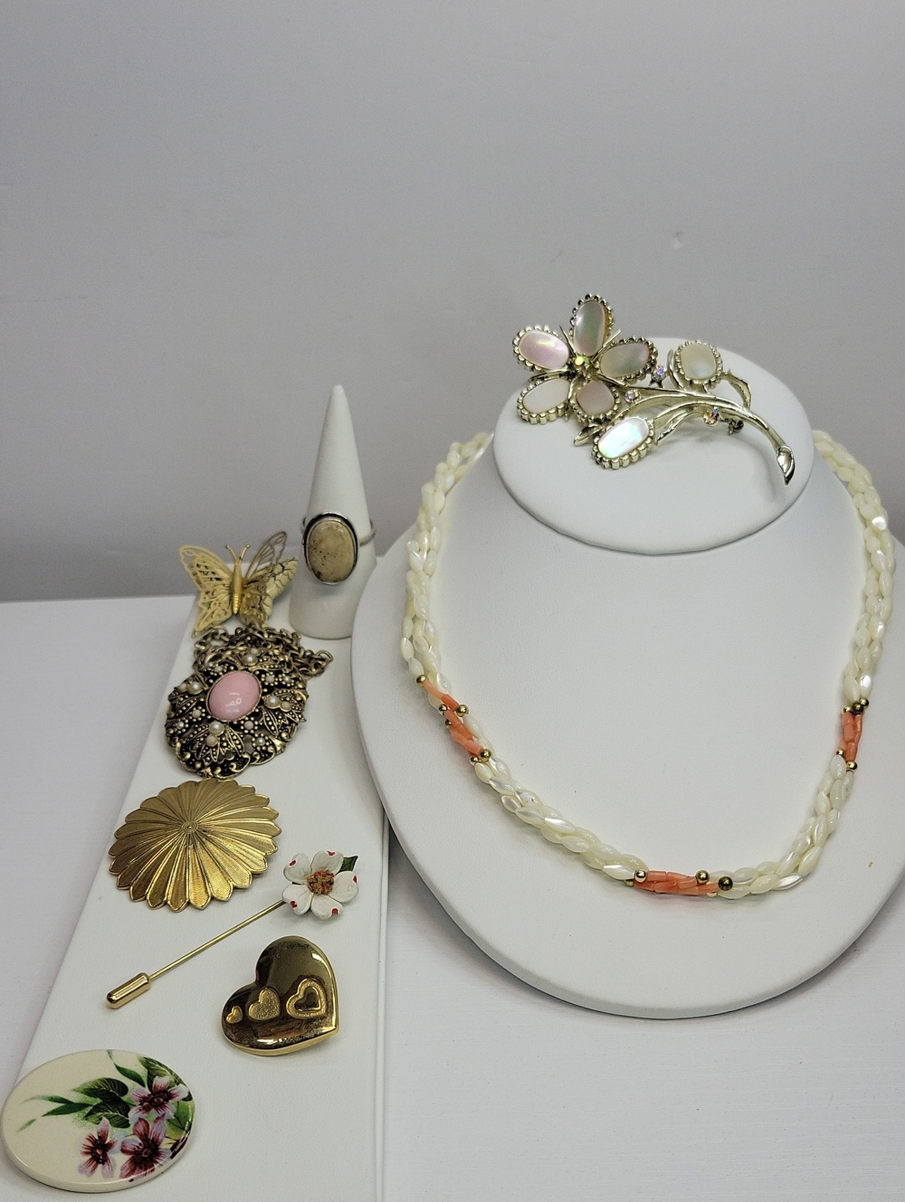 Vintage Gold-Tone Jewelry Bundle
